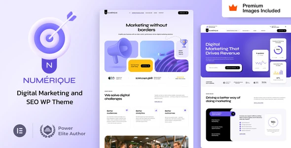 Numérique – SEO Digital Marketing WordPress Theme